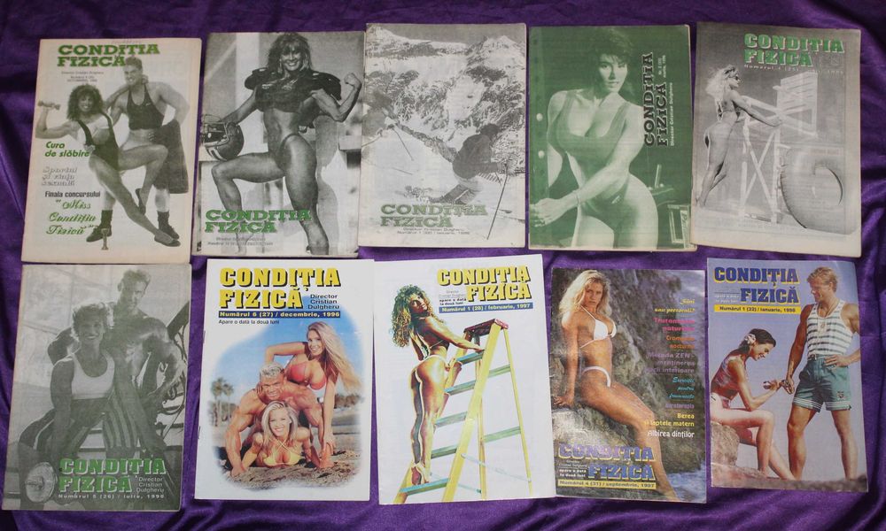 Revista Culturism Conditia fizica 1993 1994 1995 1996 997 1998 1999 Pro Muscle Magazin sport fitness reviste fitness
