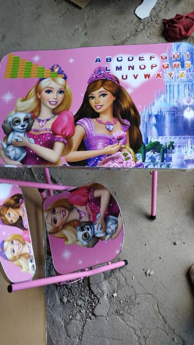 Детски чин - масичка със стол - различни герои