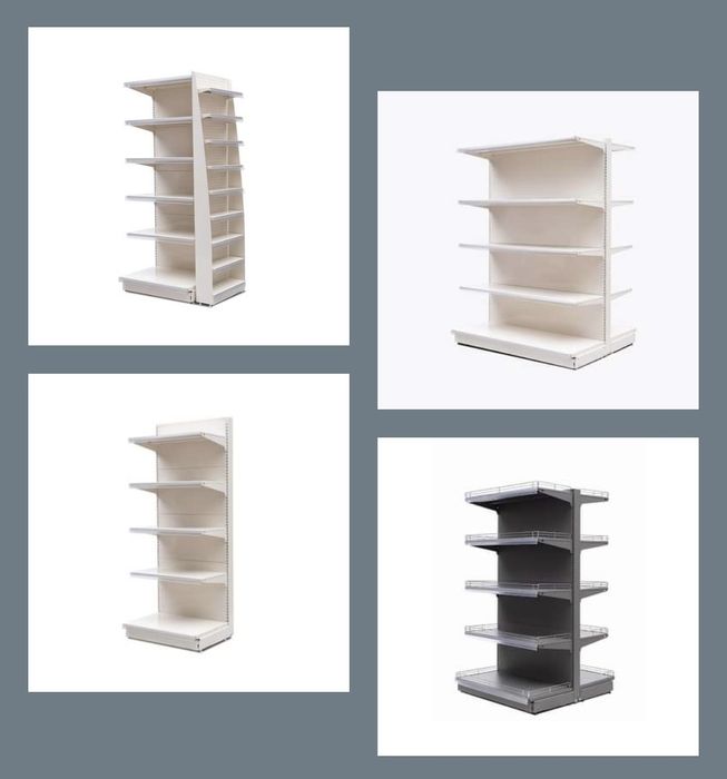 НОВО! Стелажи за магазин, рафтове, оборудване, етикетни принтери!