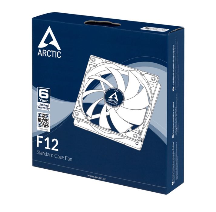 Vand Ventilator ARCTIC F12, PWM, 120mm