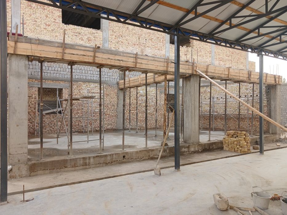 Бетон куямиз уй курамиз гишт шлакоблок терамиз том йопамиз штукатурка