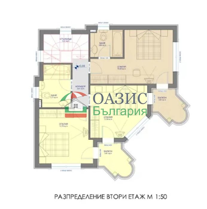 2-етажна къща, комплекс Хаус Гардън, Кошарица, вилна зона, обл. Бургас