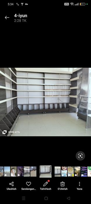 Magazin uchun prlafka kamplekt