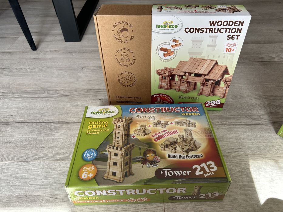 Jucarii din lemn CONSTRUCTOR