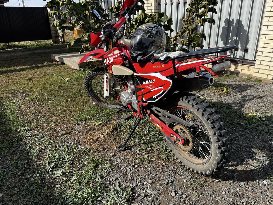 Продам эндуро мотоцикл HAMMER HM250