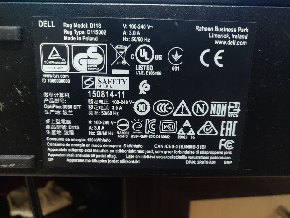 Unitate dell optiplex 3050