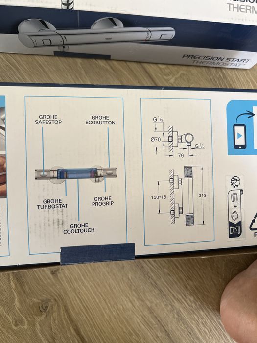 Robineti de baie Grohe si hansgrohe