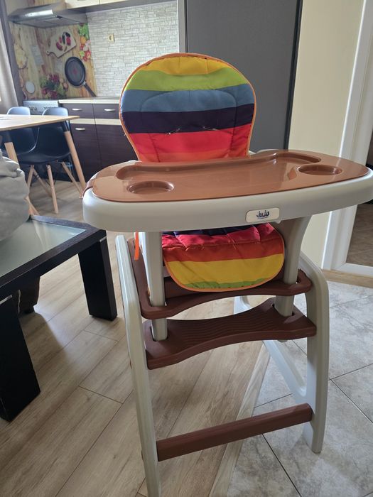 Детско столче за хранене и игра 2 в 1 - Juju Eat&Play 2 in 1