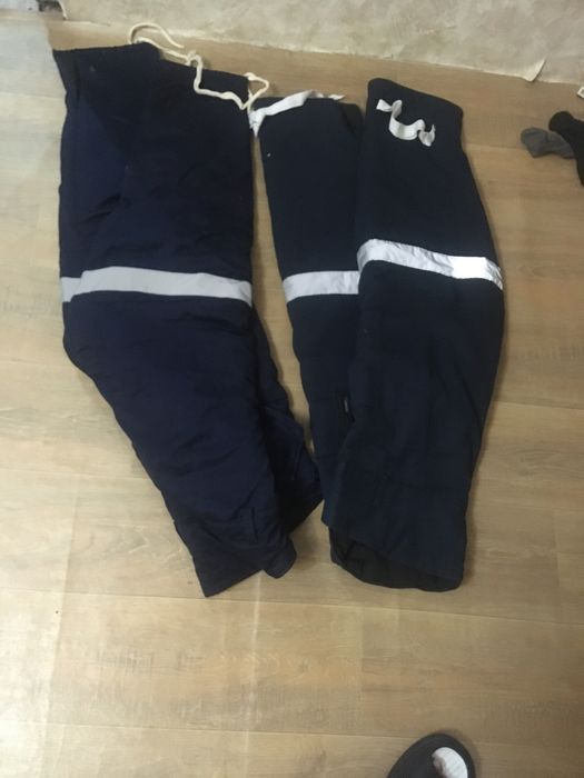 Штаны ватные теплые