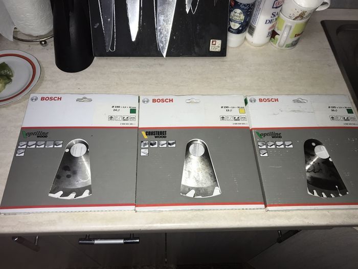 Panze Ferastrau Circular Bosch 3 Modele Noi