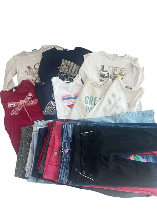 Детски комплекти дрехи за момичета 5-6 год