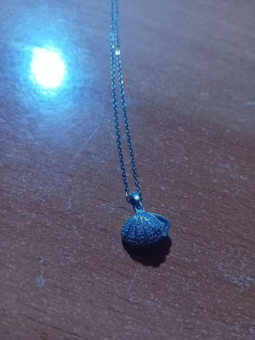 Сребърно колие с перла - Novatti