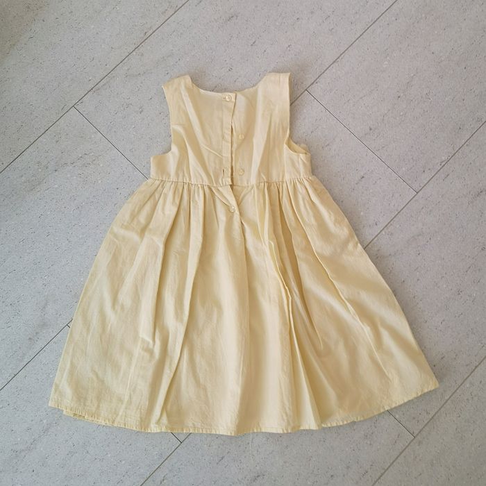 Детска рокля ZARA в ярко зелено размер 128