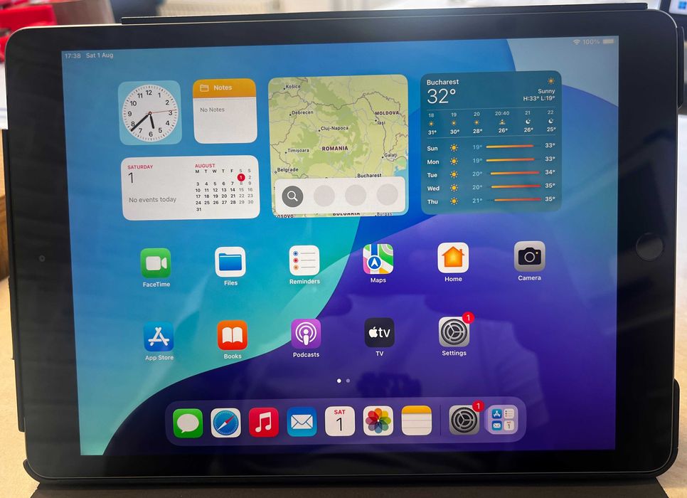 Apple iPad 10.2-inch 32GB (generatia 7, wifi si cellular)