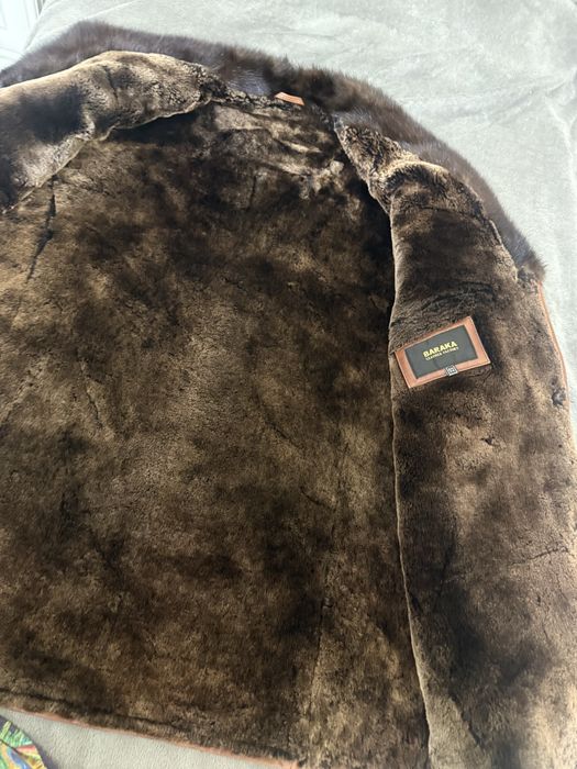 Дубленка мужская кожа