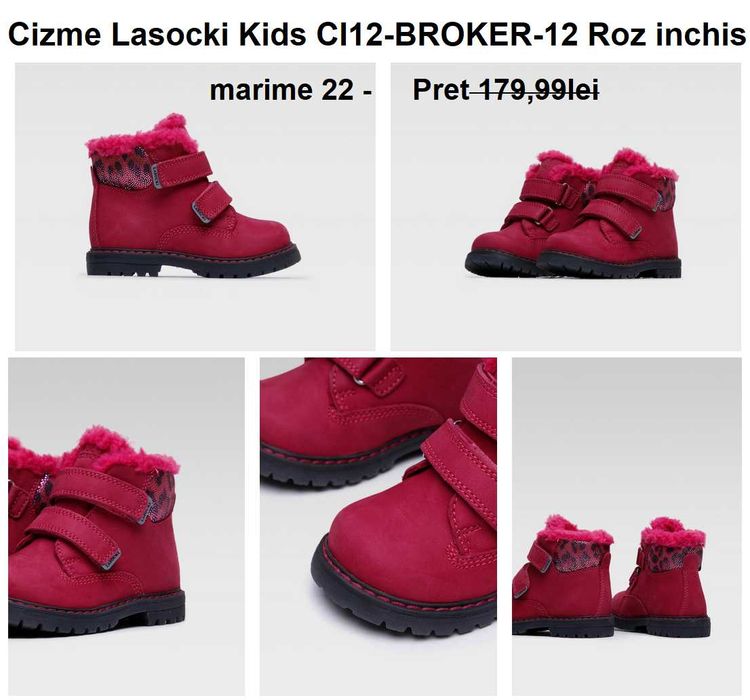 Pantofi închiși Nelli Blu  marime 22, 4 modele disponibile