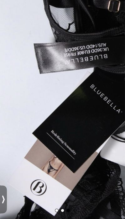 Секси еротично бельо Bluebella - прашки XL / сутиен чашка D