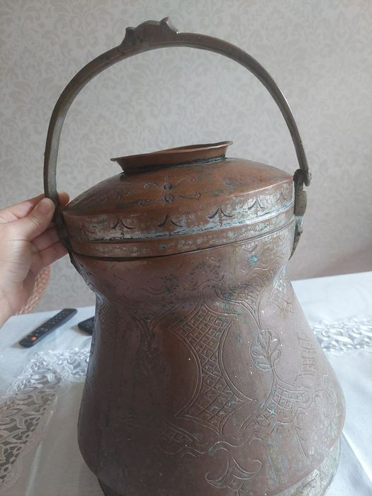 Кувшин антиквариат из медьи