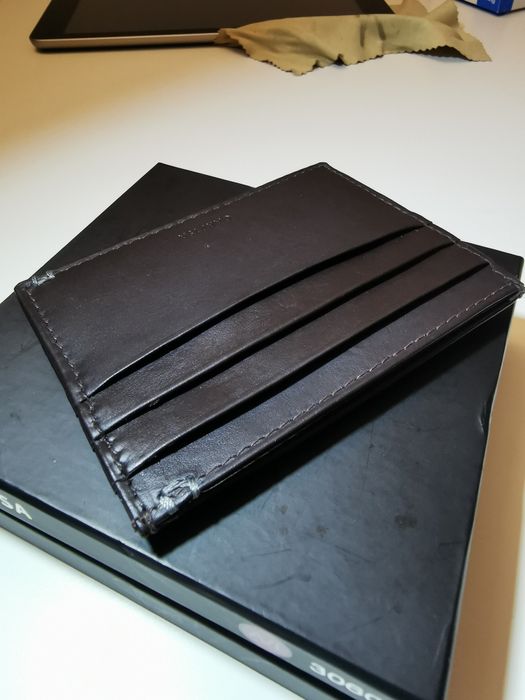 CARPISA Portofel/portcarduri/etui din piele Maro