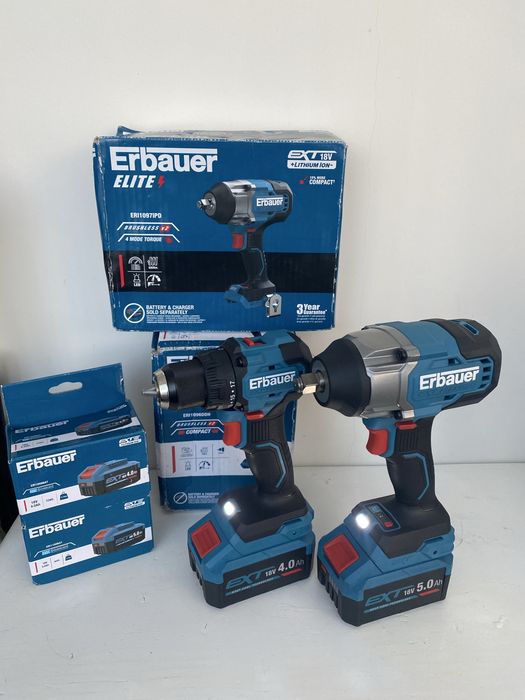 Erbauer Impact / Filetanta 18V Brushless Nou!