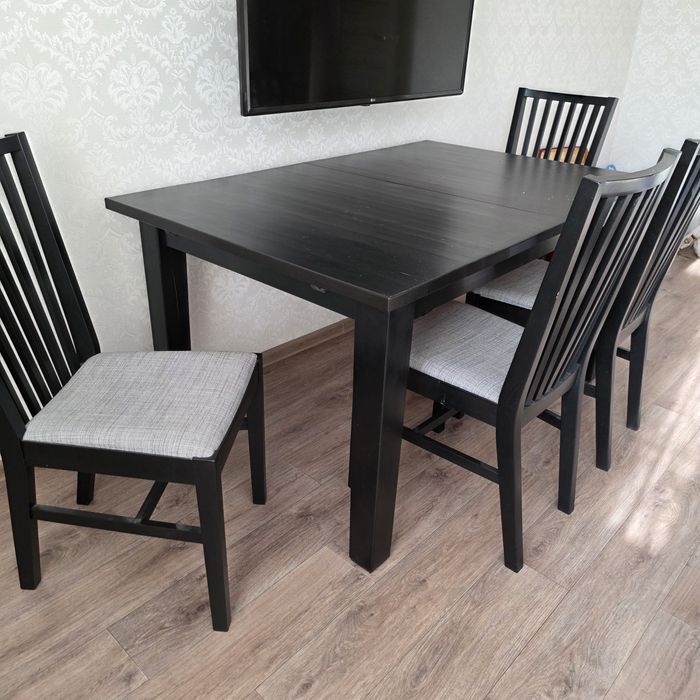 Стол и 4 стула мебель