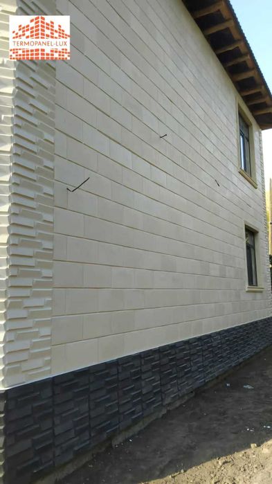 Фасадный панель травертин термопонель фибропонль TERMOPANEL облицовка