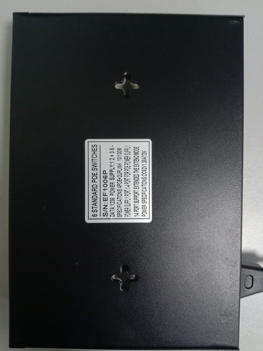 Коммутатор Ai Smart Switch 4POE 10/100Mbps 2UPLINK 100 Mbps