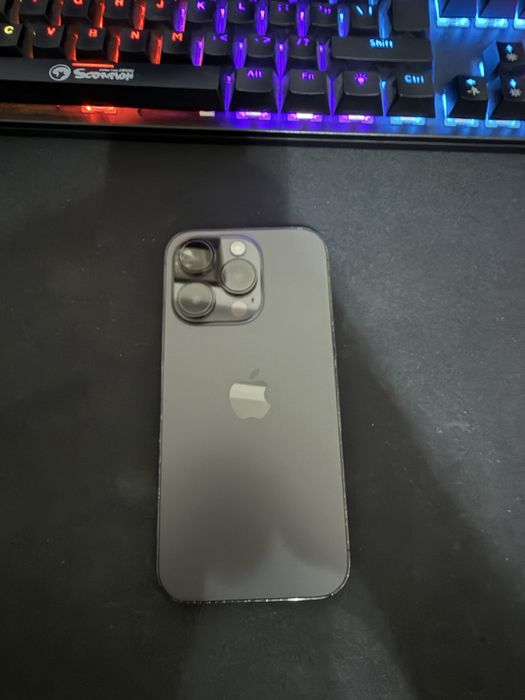 Vand iphone 14 pro 128gb, viata bateriei 100%