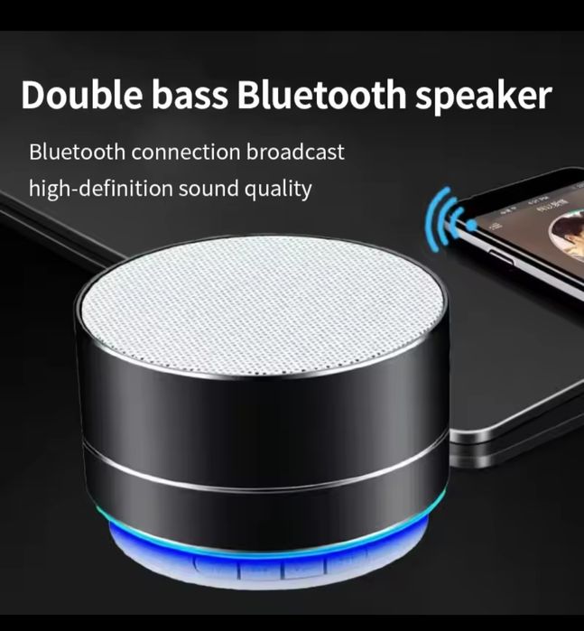 Блутуут тонколонка малка и преносима с подсведка