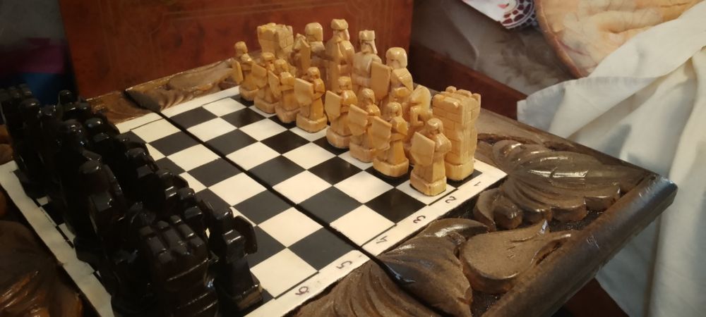 Шахматы- нарды резные