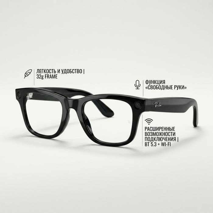 Умные очки Ray-Ban Meta 1 Gen. Оригинал