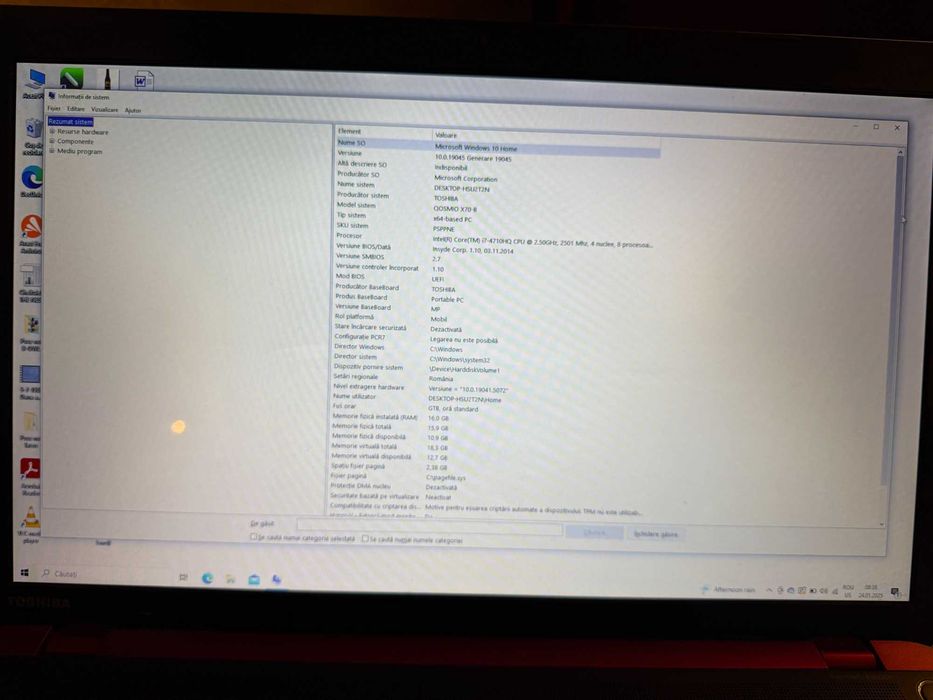 Laptop Toshiba Satellite Qosmio X70-B-102 cu procesor Intel® Core™ i7