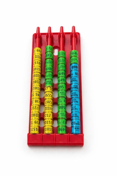 Пенал для колец для голубей.