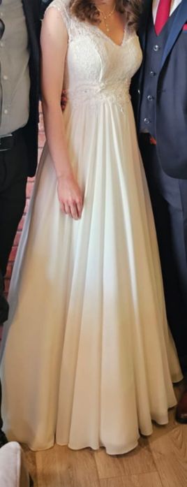 Rochie de mireasa mărime xs culoare ivory