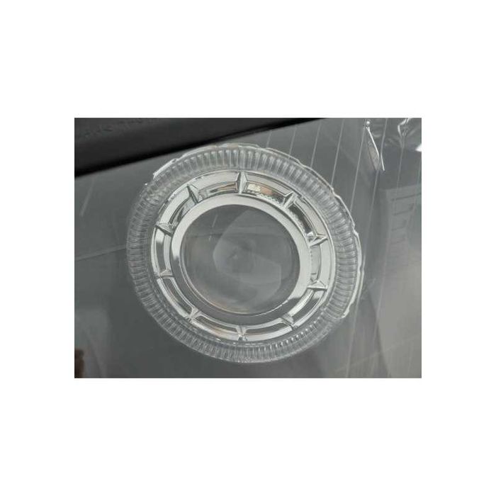 фарове Ауди А3 8П Нови Черни Затъмнени ейнджъл Тунинг  Audi A3 8P DEPO