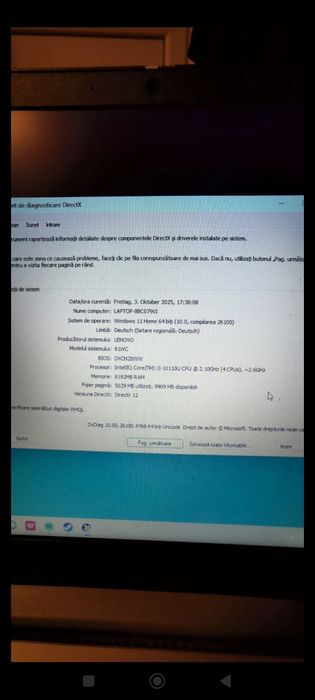 Laptop Lenovo IdeaPad I3 folosit