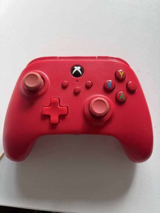 Controller Xbox Series S, rosu cu fir