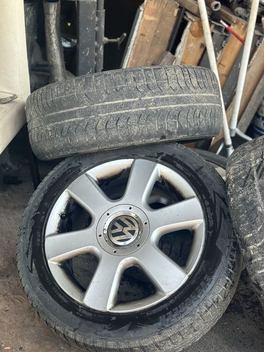 NEGOCIABIL Set 4 Jante Aliaj Originale VW 16" 5x112 - Touran, Golf 5, 6, Jetta, Passat