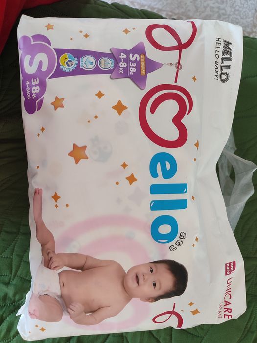 Подгузник Mello 4-8 kg. 36шт