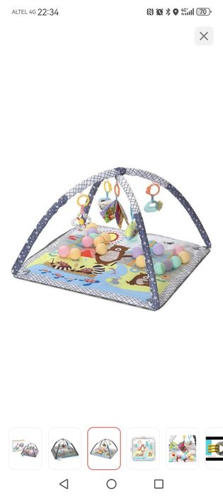 Детский развивающий коврик