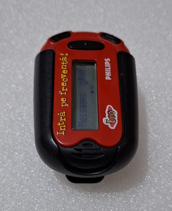 Pager de colecție Philips Eco, ediție Coca-Cola