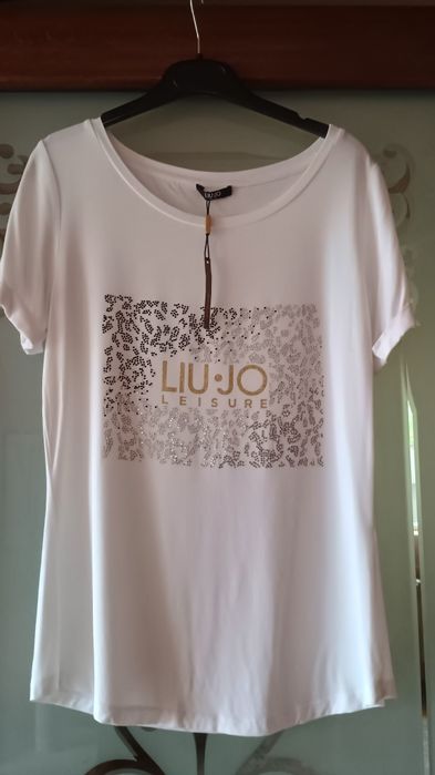 Tricou dama,alb,nou,Liu-Jo,marimeM-L