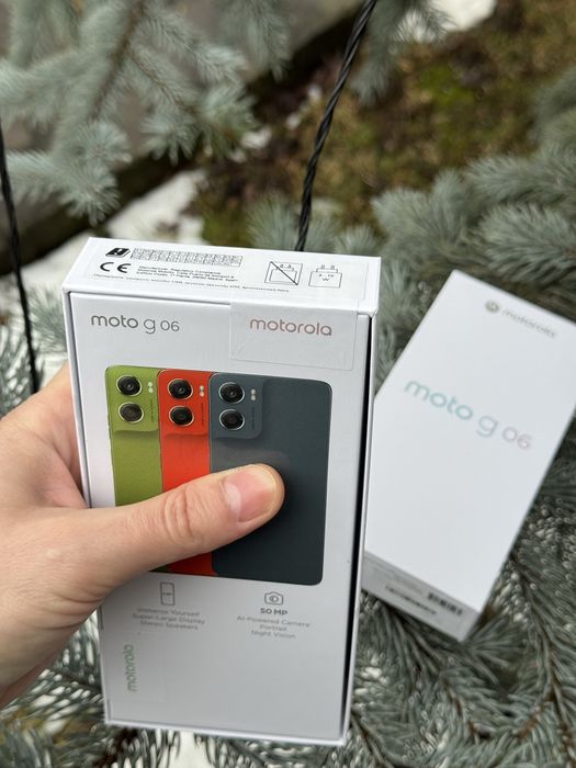 Motorola G 06 256GB, unul este sigilat, celalalt este doar desigilat!