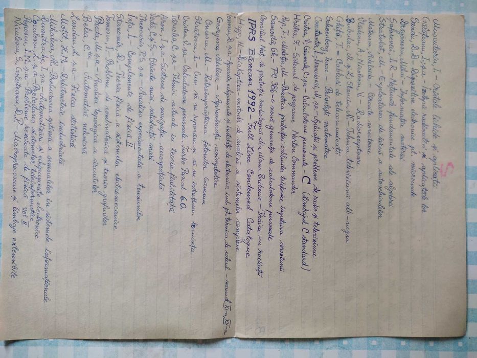 Colectie de carti tehnice