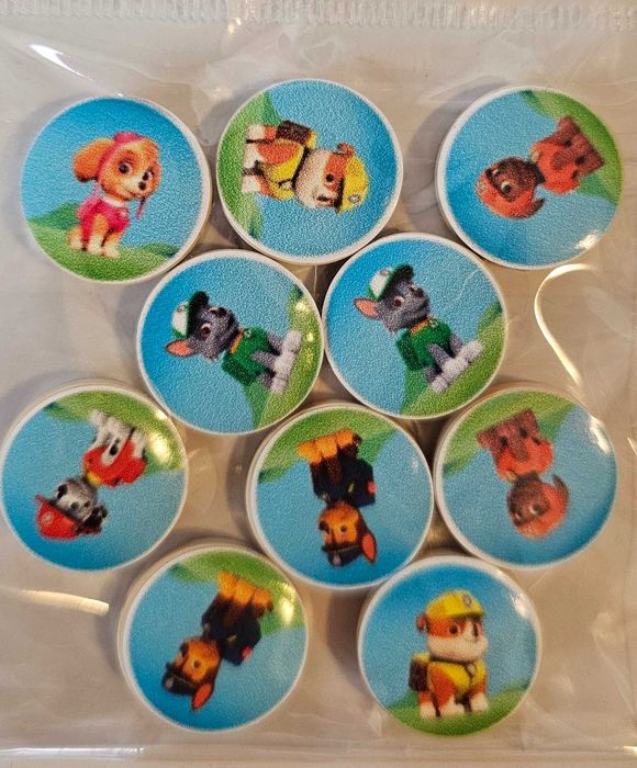 Дървени елементи за мартеници с отвор