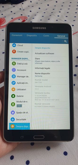 Tableta Samsung SM T230