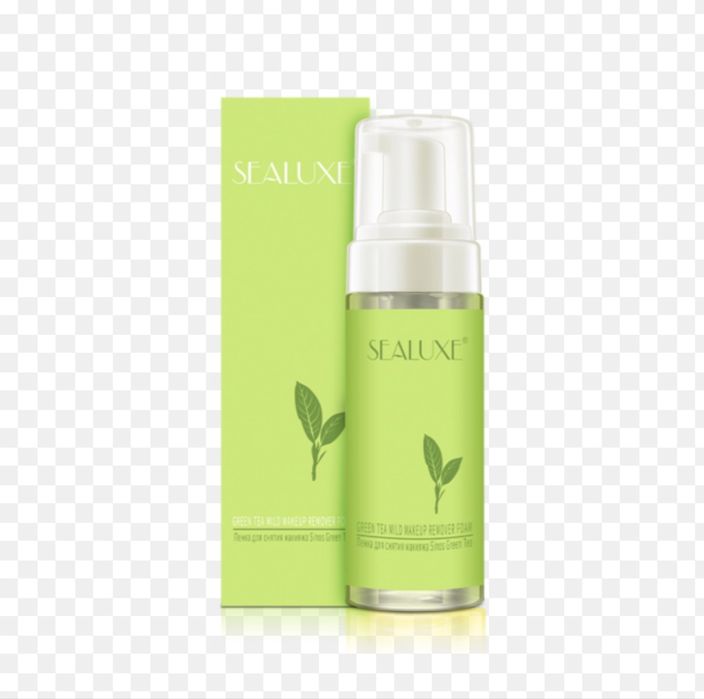 Пенка для снятия макияжа с зеленым чаем Sealuxe
