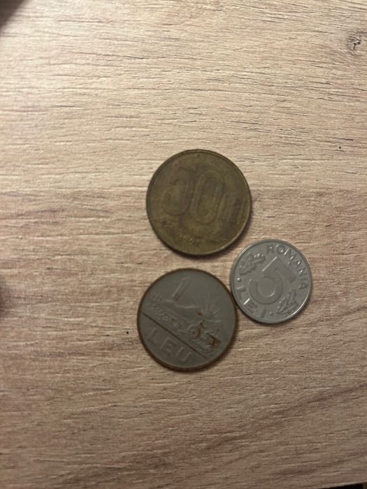 Monede românești vechi, diferiți ani