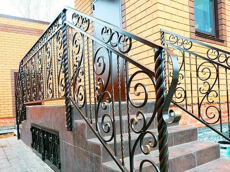 Перила изготовление и монтаж