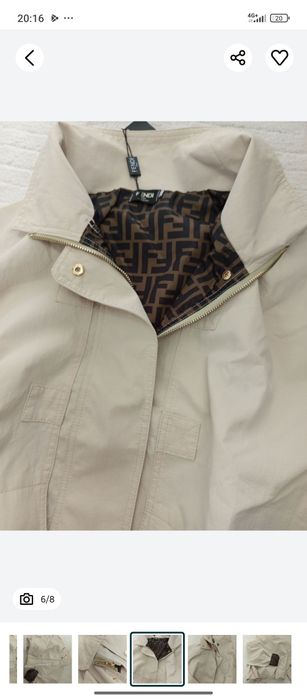 Jacheta de vant Fendi